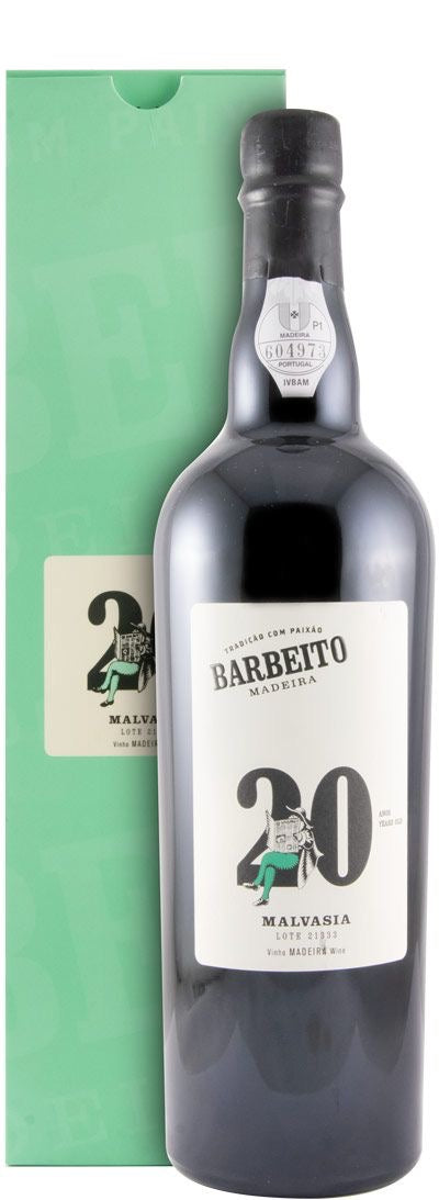 Barbeito Madeira Malvasia Lote 18143 20yr