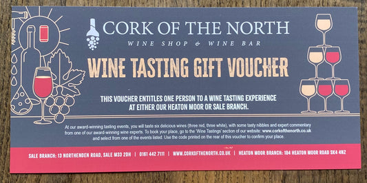 Wine Tasting Gift Voucher, £40