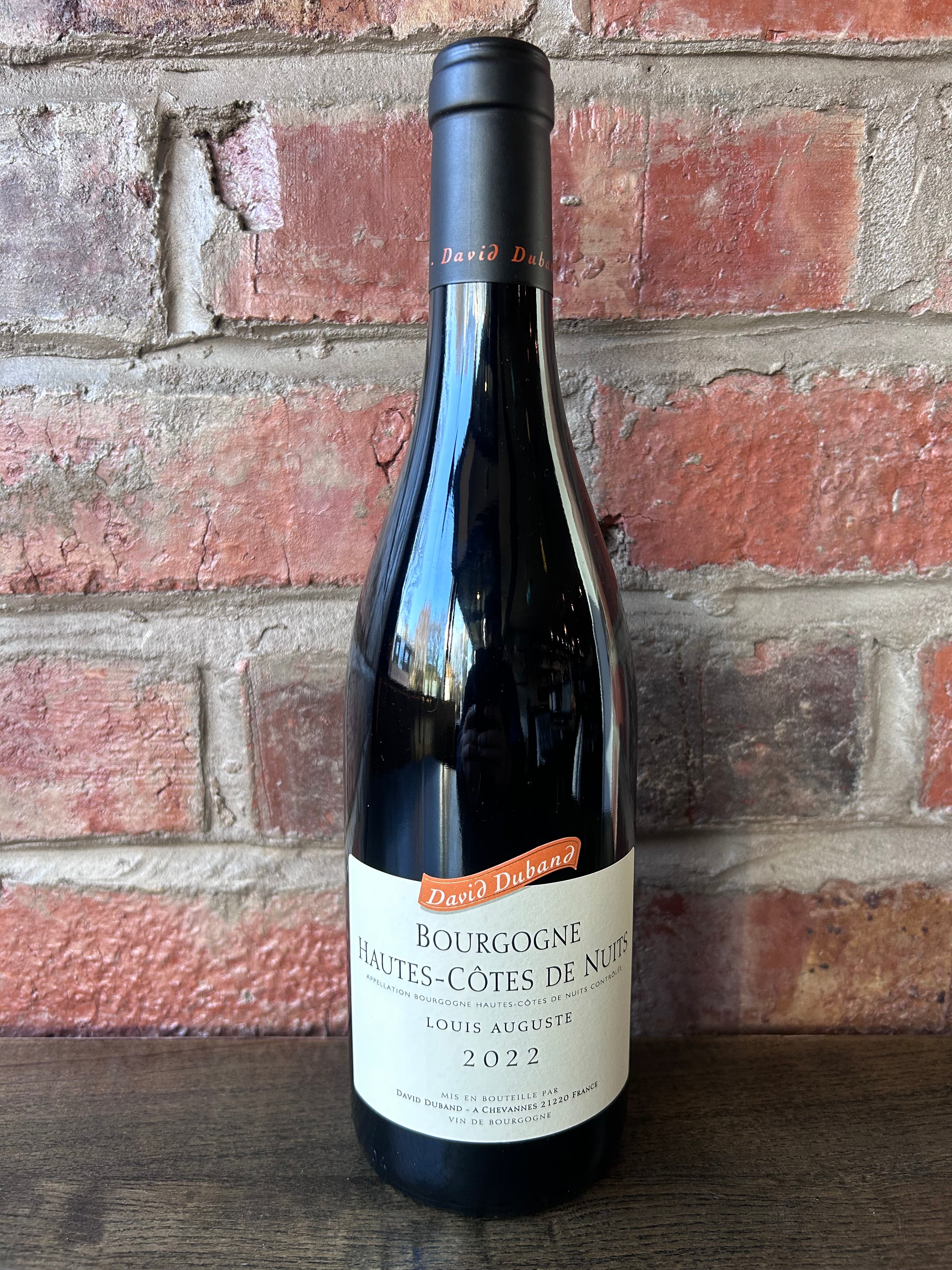 David Duband Bourgogne Hautes-Côtes de Nuits (France) – Cork of