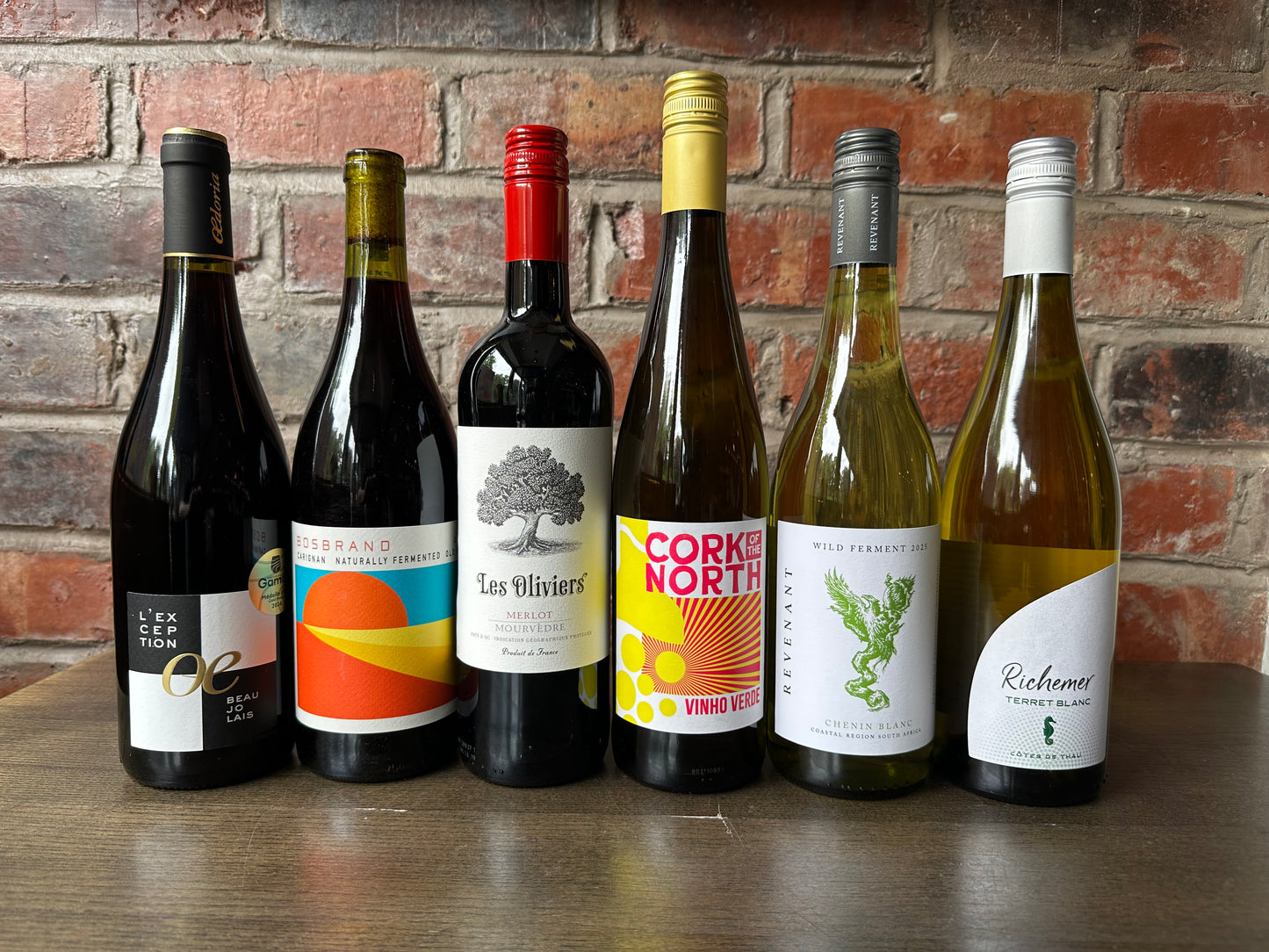 Reds/Whites Case of the Month (July), 6 bottles, £75