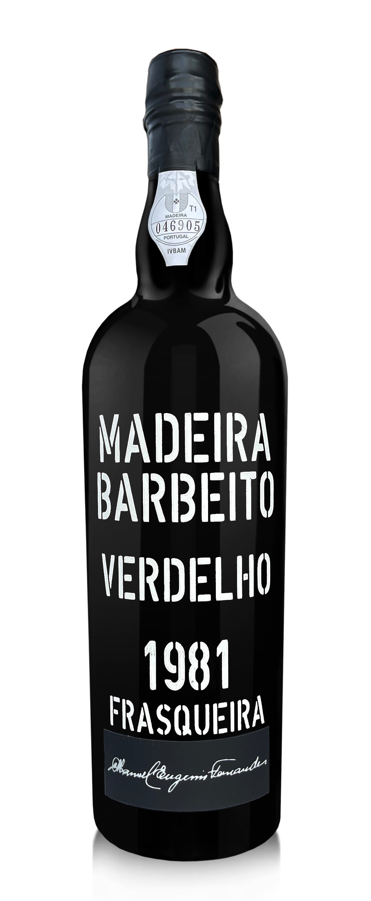 Barbeito Madeira Verdelho Frasqueira 1981 MEF
